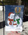 "Christmas Buddies" Old English Sheepdogs Garden Flag