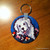 "Mom's Favorite Flower" Great Pyrenees Keychain