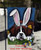 "The Reluctant Bunny" Saint Bernard Garden Flag