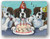 "Happy Birthday To You" Saint Bernard Magnet