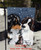 "Puppy Kisses" Bernese Mountain Dog, Saint Bernard Garden Flag