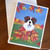 "Autumn's Simple Pleasures 3" Saint Bernard Note Cards