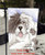 "Little Kiss" Old English Sheepdog Garden Flag