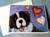 "Valentine's Day: My Valentine" Saint Bernard Note Cards