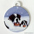 "Zeus & Ursa" Saint Bernard Double Sided Pet ID Tag