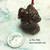 PUDGIE ORNAMENT!  BROWN NEWFOUNDLAND · HAND MADE MINIATURE SCULPTURE · AMY BOLIN