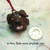 PUDGIE ORNAMENT!  BROWN NEWFOUNDLAND · HAND MADE MINIATURE SCULPTURE · AMY BOLIN