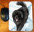 "Snow Shadow" Black Newfoundland Mouse Pad