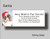 "Christmas: Santa" Blue Merle Shetland Sheepdog Address Labels