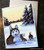 "Winter Morning" Siberian Husky (blue eye) Note Cards