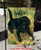 "Shall We Fetch?" Black Labrador Retriever Garden Flag