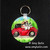 "Summer Is For Cruising" Saint Bernard Keychain