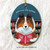 "Dog Tails Vol 3" Sable Shetland Sheepdog Ceramic Ornament Oval