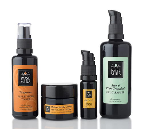 Organic Collection of Skincare Products for Men | A Kit Fit for a Man- Citrus Medley by Rosemira