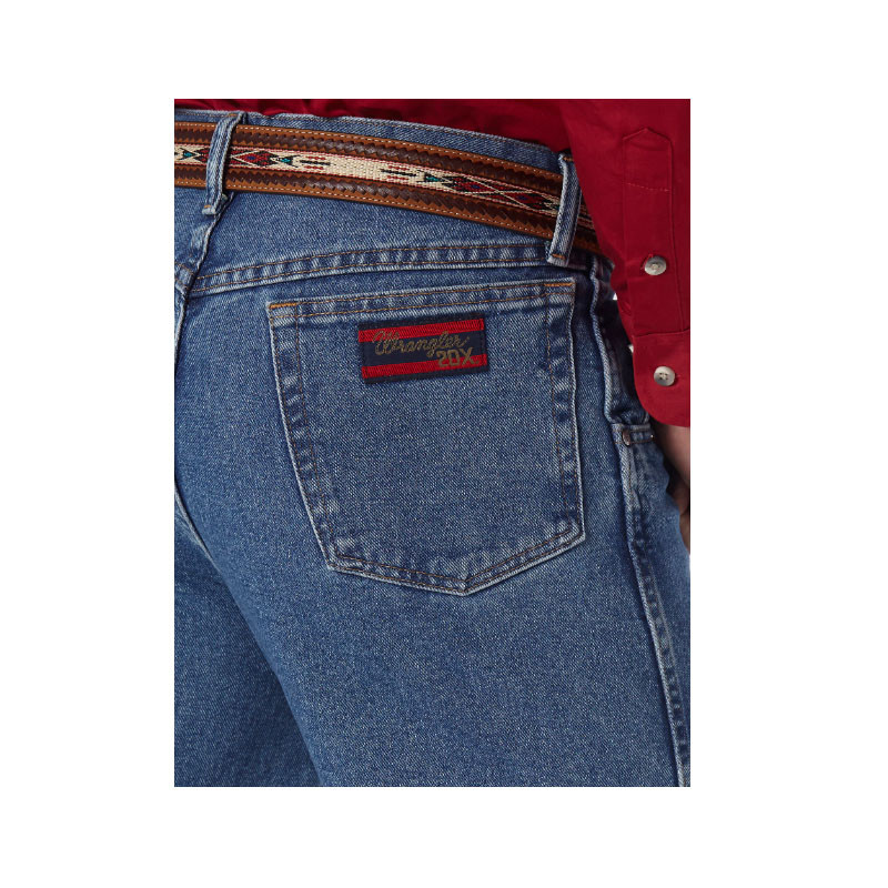 22MWXVM WRANGLER 20X NO. 22 ORIGINAL JEAN IN VINTAGE DENIM