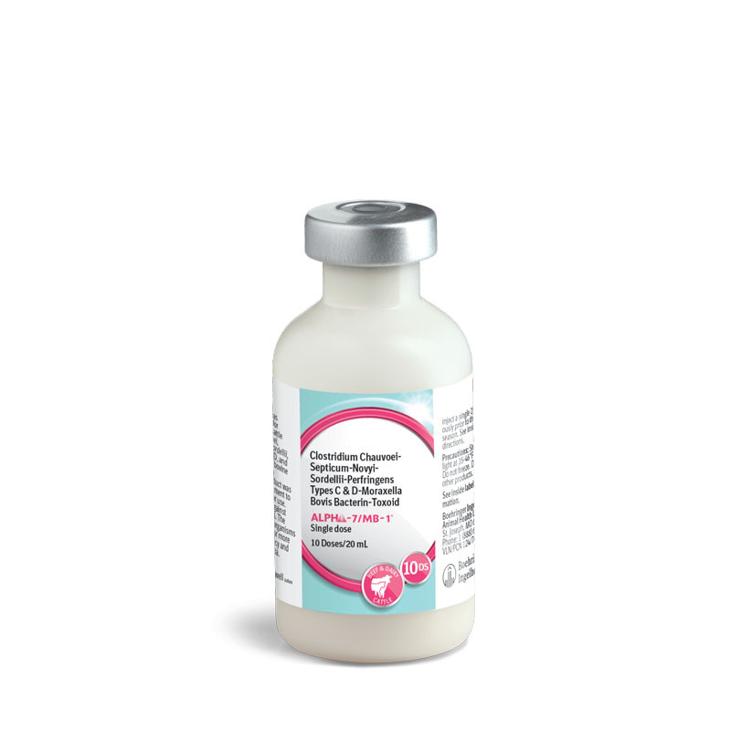 ALPHA 7/MB-1 10 DOSES (MORAXELLA BOVIS) - Palmer Feed & Supply Inc.