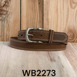 LEATHER BELT, LIGHT BROWN, 100% GENUINE LEATHER