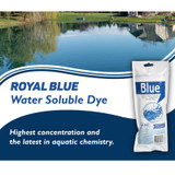 CRYSTAL BLUE ROYAL BLUE THROW PACKS