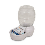 REPLENDISH 2.5 GAL WATERER, PEARL SILVER WHITE, DOG WATERER DO24478