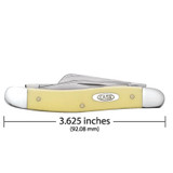 KNIFE #00035 YELLOW SYNTHETIC CS MEDIUM STOCKMAN