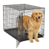 42" CONTOUR SINGLE DOOR DOG CRATE, MID-WEST
