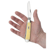 KNIFE #80161 YELLOW SYNTHETIC TRAPPER