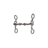 SHORT SHANK BIT, DOGBONE, CHEEK 5", MOUTHPIECE 5 1/8"