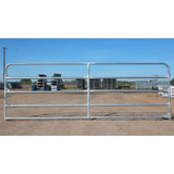 GATE, 5 BAR RANGER HEAVY DUTY PASTURE GATE, GALVANIZED 1 5/8" TUBING