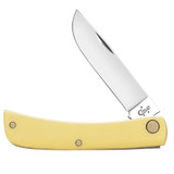 KNIFE #00032 YELLOW SYNTHETIC CHROME VANADIUM SOD BUSTER JR 3137