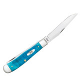 KNIFE #25592 CARIBBEAN BLUE BONE SS 6254