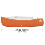 KNIFE #80502 SMOOTH ORANGE SYNTHETIC