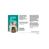 6-WAY VACCINE FOR DOGS, PUPPY SHOT, MODIFIED LIVE VIRUS 1 DOSE, DURVET OR ASPEN BRAND, 1 EACH