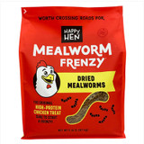 HAPPY HEN MEALWORM 30oz, 100% NATURAL DRIED MEALWORMS