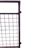 GATE, PIPE GATE 8'X4' W/4X4 6GA