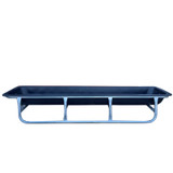 BUNK FEEDER, RGC 10' GALVANIZED FRAME WITH POLY LINER