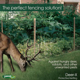 DEER-X NETTING 7'X100', 3/4" MESH