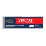 IVERCARE (Ivermectin paste 1.87%) ANTHELMINTIC AND BOTICIDE EQUINE PASTE- REMOVED WORMS AND BOTS WITH SINGLE DOSE, APPLE FLAVOR, 7.30g, FARNAM