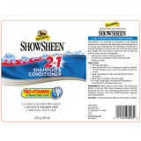 ABSORBINE SHOWSHEEN, 2-IN-1 SHAMPOO & CONDITIONER 20oz