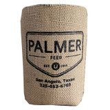 PALMER FEED KOOZIE - BURLAP COLOR