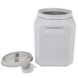PETMATE VITTLES VAULT PET STORAGE 30lb CONTAINER, OUTBACK TALL, DIMENSIONS 14"L x 14" W x 13.5" H