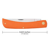 KNIFE #80512 ORANGE SYNTHETIC SOD BUSTER