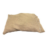 BURLAP DOG BED