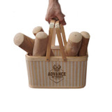 NATURAL COFFEE WOOD DOG CHEW, LARGE