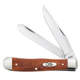 KNIFE #28707 SMOOTH CHESTNUT BONE TRAPPER