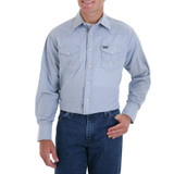 70131M COWBOY CUT WORK SHORT SLEEVE WESTERN SNAP SOLID CHAMBRAY SHIRT IN CHAMBRAY