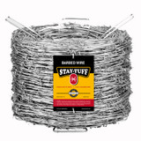 BARBED WIRE STAY-TUFF,12.5GA 4PT, LOW CARBON BARBED WIRE, CLASS 1
