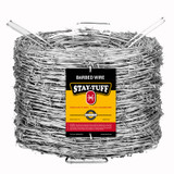 BARBED WIRE STAY-TUFF,12.5GA 4PT, LOW CARBON BARBED WIRE, CLASS 1