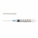 SYRINGE WITH NEEDLE, LUER LOCK,  MONOJECT