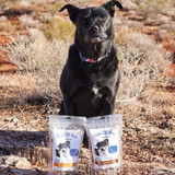 SUZIE'S CBD BONES FOR BIG DOGS, PEANUT BUTTER (25x8mg PIECES)
