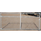 GATE, 14'x50" RGC 3 BAR WITH 4X4 MESH, GALVANIZED 1 3/4" TUBING, 837-060